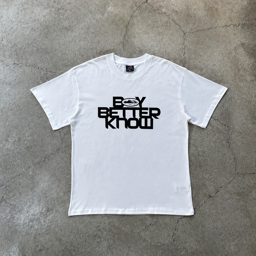 Cortiez x Boy Better Know T-Shirt – White