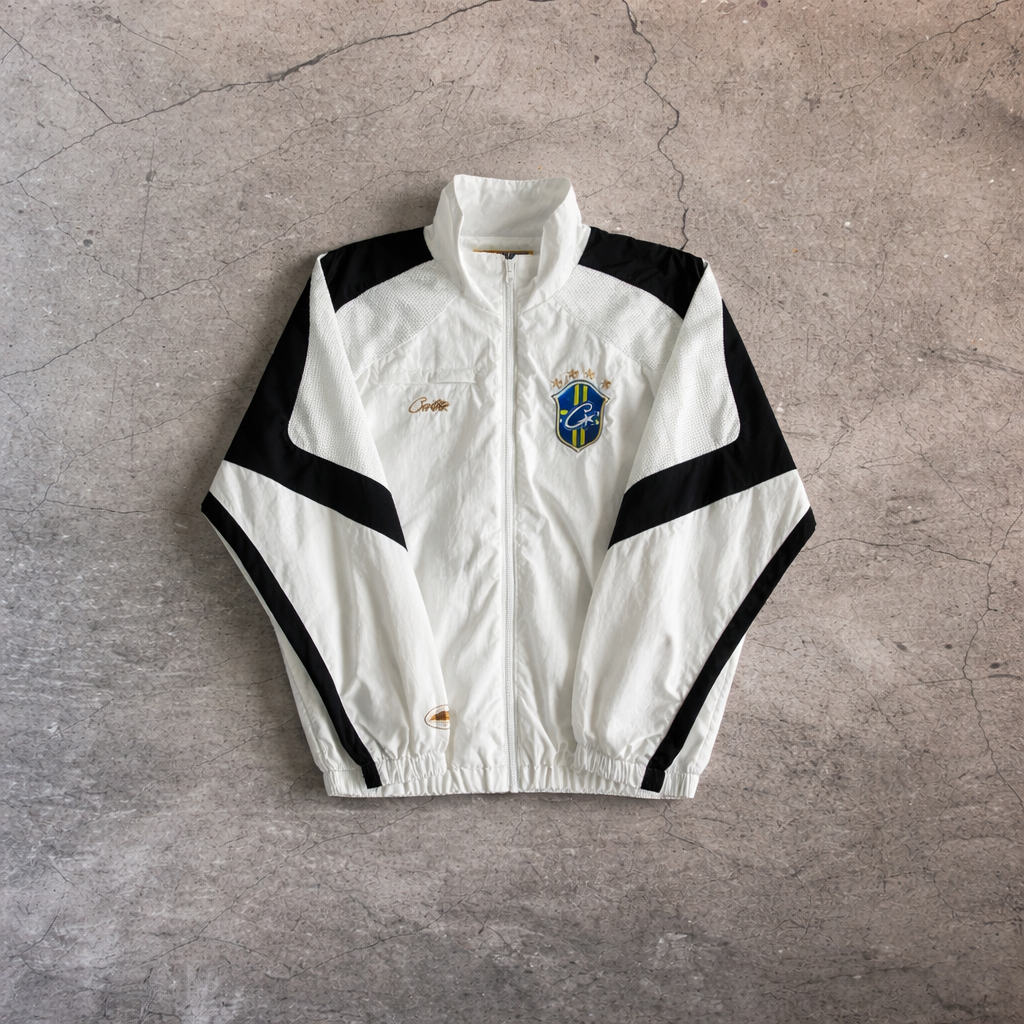 Corteiz Brasil Olympic Shuku Set – White/Black