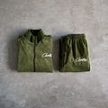 Corteiz VVS Velour Tracksuit – Green